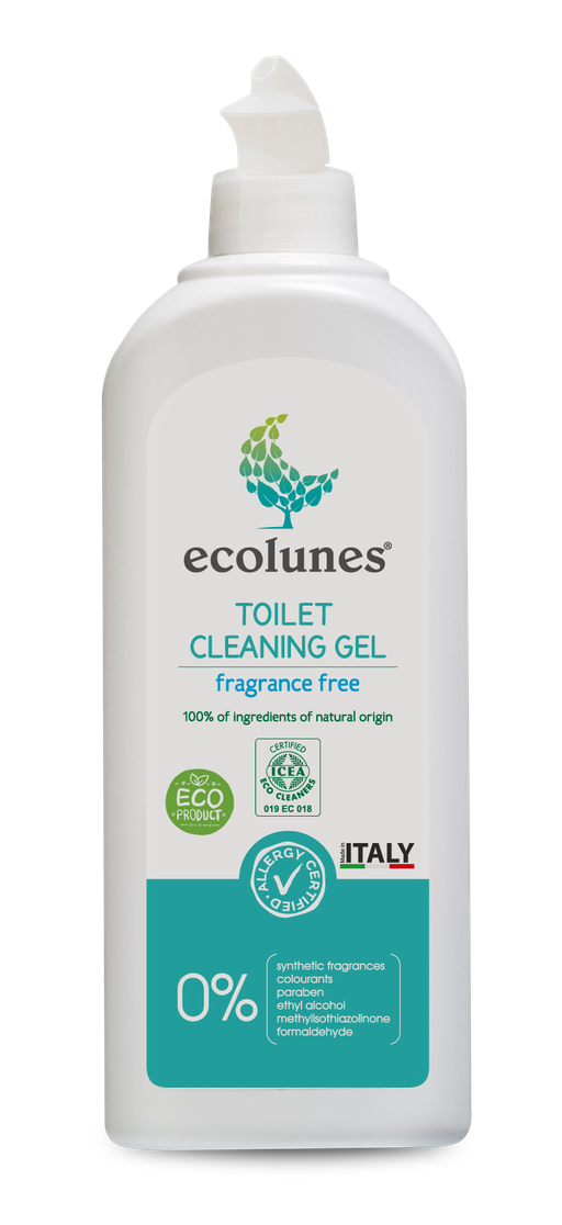 Средство для мытья унитаза, без запаха, Ecolunes, 500 мл