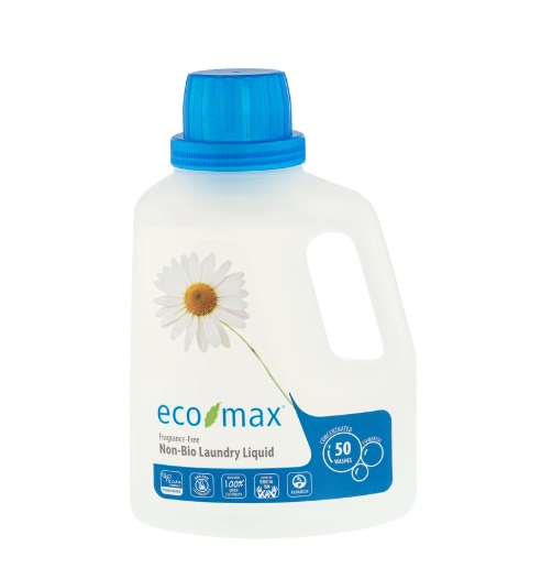 Средство для стирки, для детей и взрослых, Без запаха, 1,5 л, Eco Max, 50 стирок