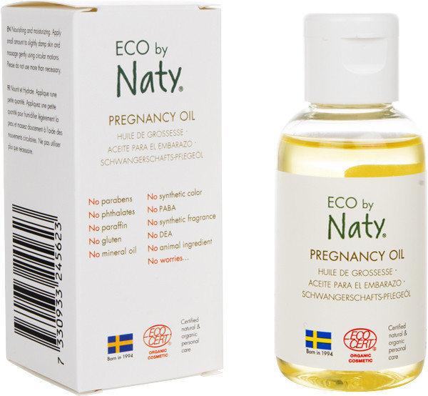ЭКО Масло от растяжек для беременных Eco by Naty 50 мл