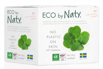Лактационные ЭКО прокладки для груди Eco by Naty, 30 шт