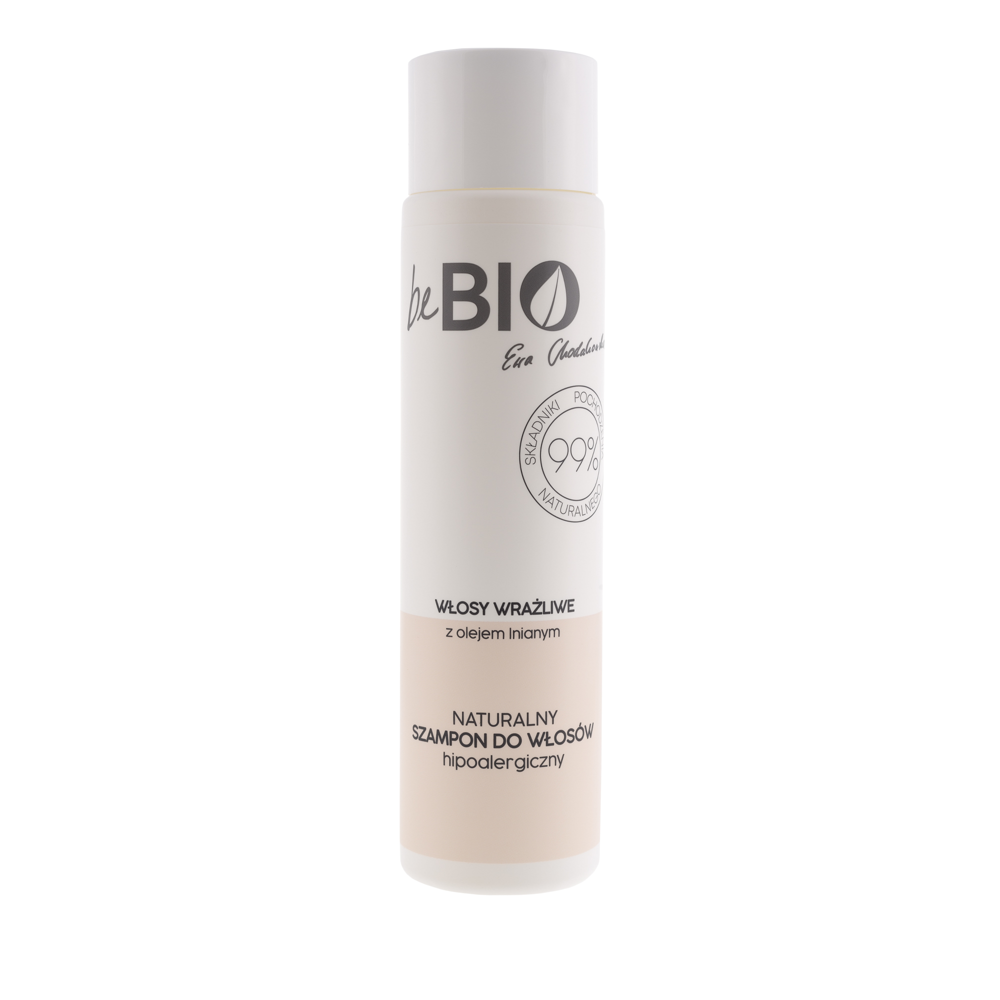 Шампунь для чувствительных волос, без запаха, BeBio, 300 мл