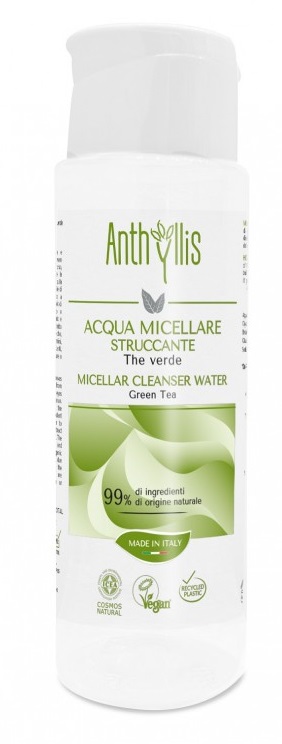 Мицеллярная вода для снятия макияжа, "Зеленый чай",  Anthyllis, 300 ml