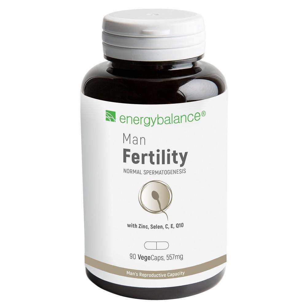 Мужская фертильность, нормальный сперматогенез, Man Fertility, 90 вегетарианских капсул