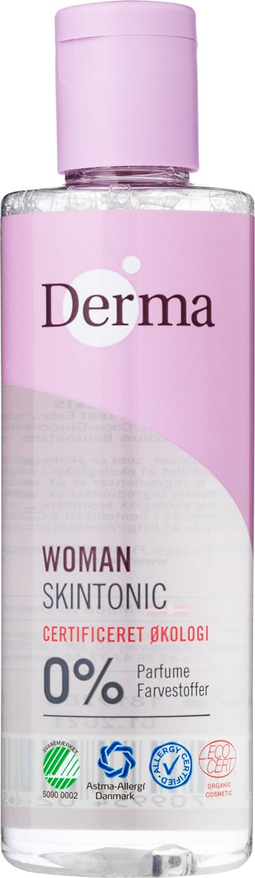Тоник для лица, без запаха, Derma Eco Woman, 190 мл