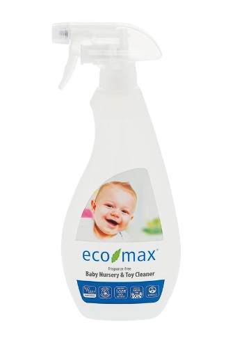 Средство для очищения Игрушек, ванночек, и детской комнаты, без запаха, Eco Max, Vegan, 710мл