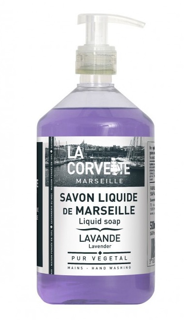 Марсельское жидкое мыло, Лаванда, La Corvette, 500мл