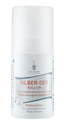 Шариковый дезодорант с микросеребром, "Свежесть", для кожи склонной к сильному потоотделению, 50 мл, BIOTURM
