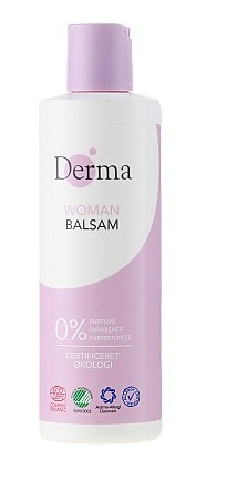 Кондиционер для волос, без запаха, Derma Eco Woman, 250 мл