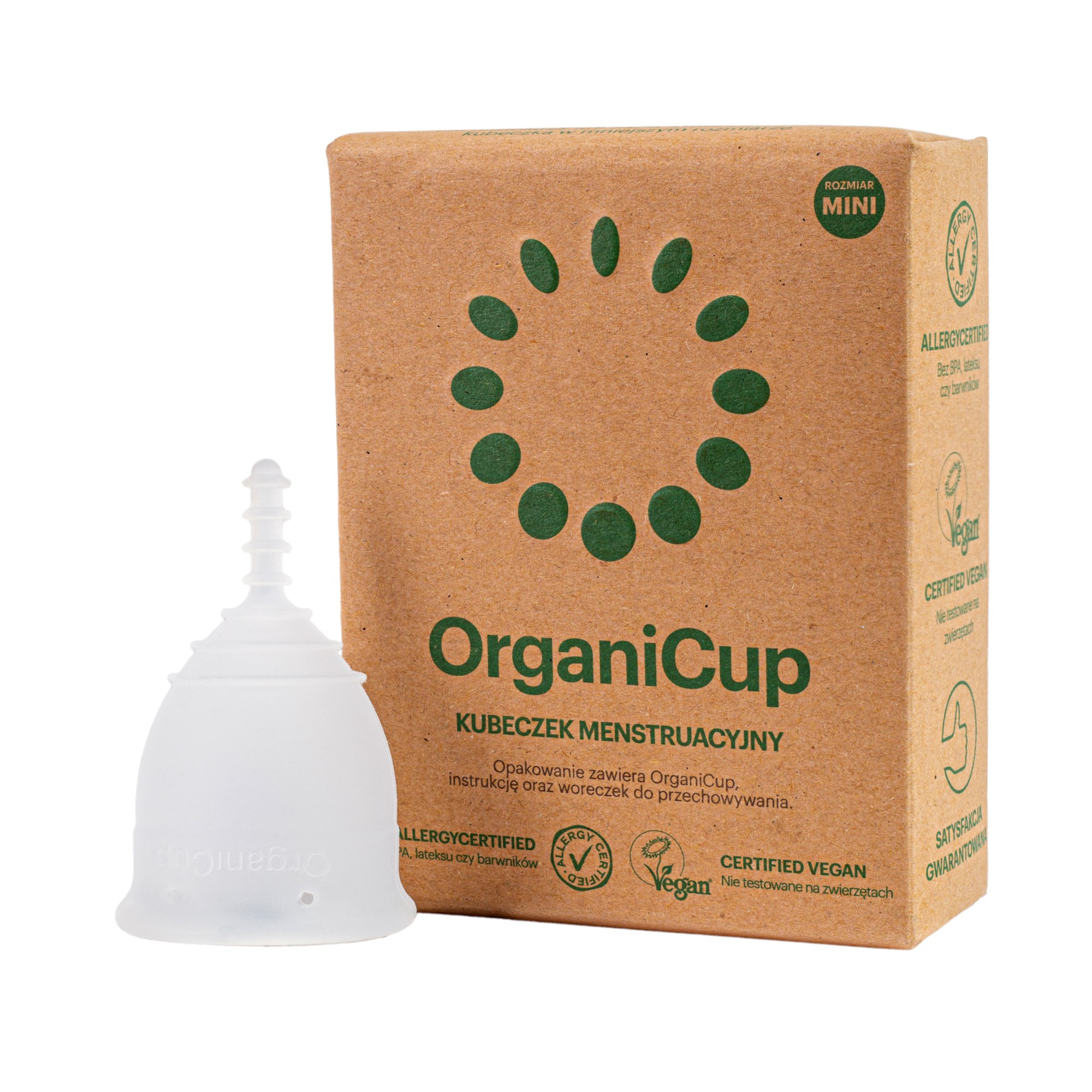 Менструальная чаша OrganiCup Mini, для подростков