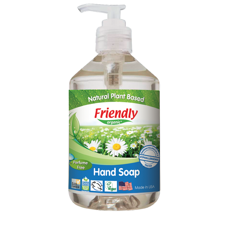 Жидкое мыло Friendly Organic Без запаха, 500 мл